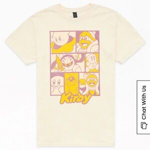 NWT Kids Kirby Scenes Tee